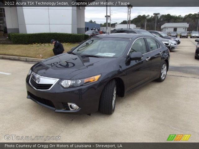 2012 Acura TSX Technology Sedan in Graphite Luster Metallic