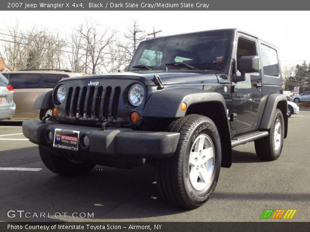 2007 Jeep Wrangler X 4x4 in Black