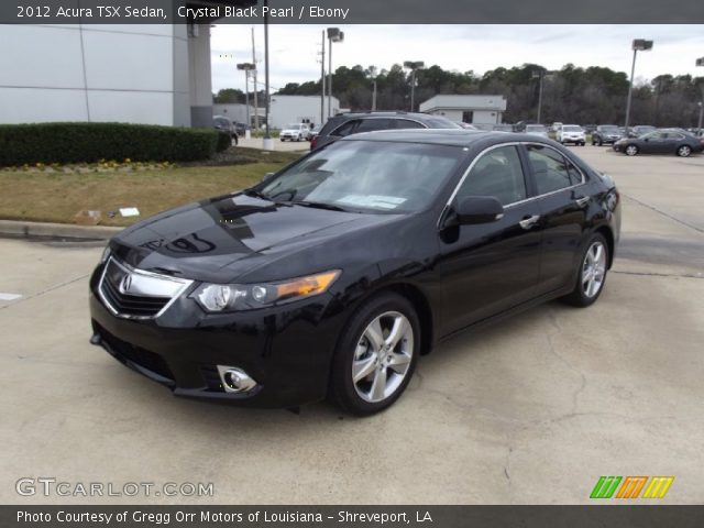 2012 Acura TSX Sedan in Crystal Black Pearl