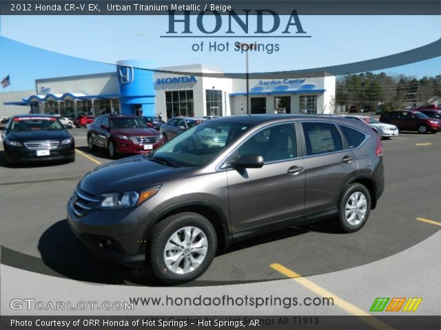 2012 Honda CR-V EX in Urban Titanium Metallic