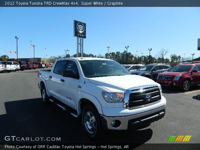 2012 Toyota Tundra TRD CrewMax 4x4 in Super White