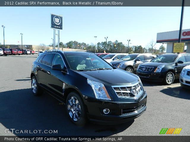 2012 Cadillac SRX Performance in Black Ice Metallic