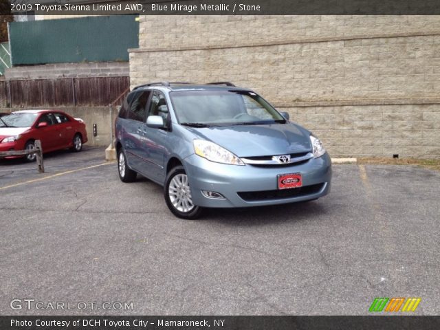 2009 Toyota Sienna Limited AWD in Blue Mirage Metallic