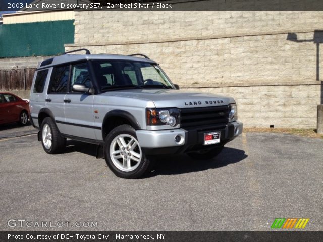 2003 Land Rover Discovery SE7 in Zambezi Silver