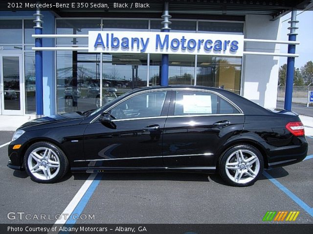 2012 Mercedes-Benz E 350 Sedan in Black