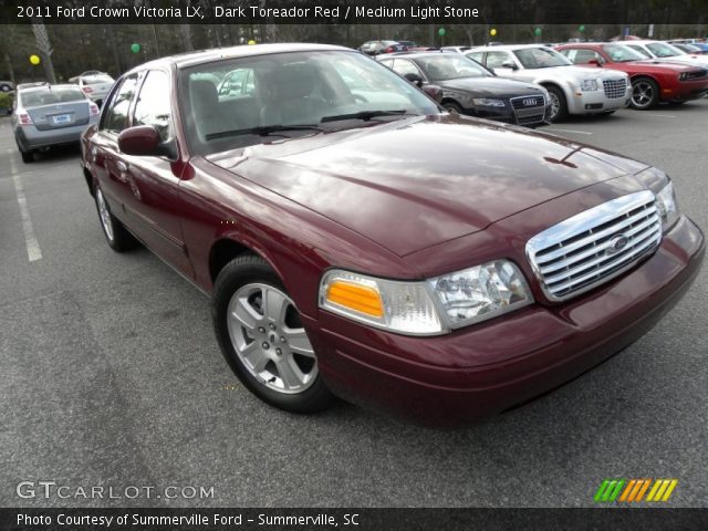 2011 Ford Crown Victoria LX in Dark Toreador Red