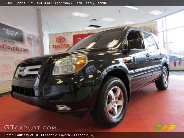 2006 Honda Pilot EX-L 4WD in Nighthawk Black Pearl