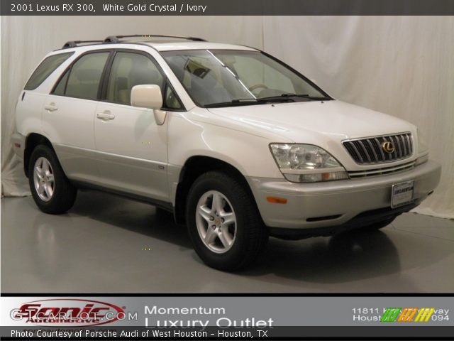 2001 Lexus RX 300 in White Gold Crystal