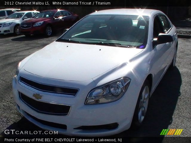 2012 Chevrolet Malibu LS in White Diamond Tricoat