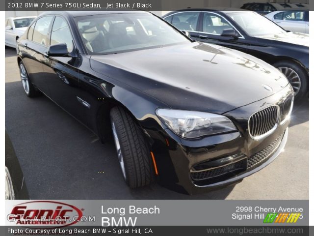 2012 BMW 7 Series 750Li Sedan in Jet Black