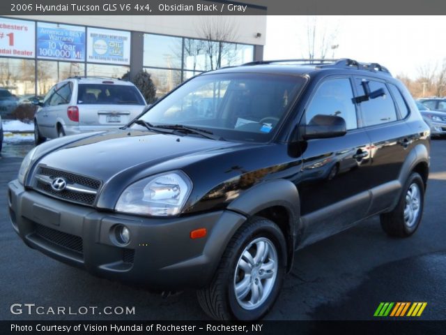 2006 Hyundai Tucson GLS V6 4x4 in Obsidian Black