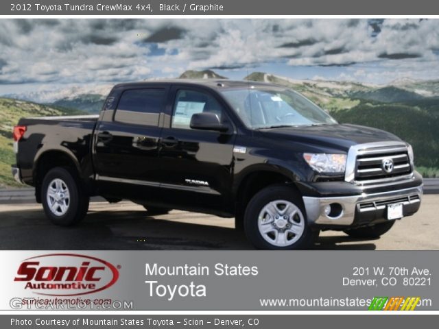 2012 Toyota Tundra CrewMax 4x4 in Black