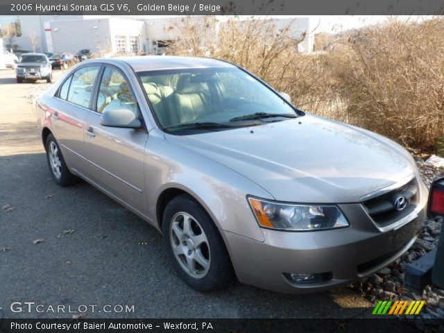 2006 Hyundai Sonata GLS V6 in Golden Beige