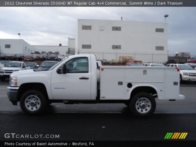 2012 Chevrolet Silverado 3500HD WT Regular Cab 4x4 Commercial in Summit White