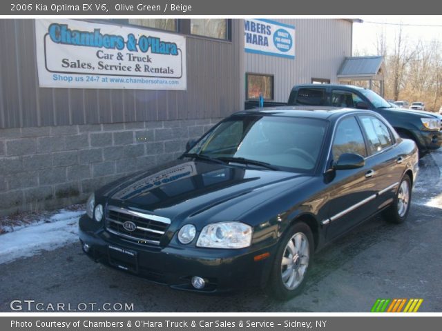 2006 Kia Optima EX V6 in Olive Green