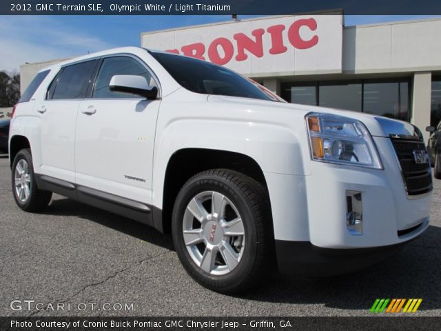 2012 GMC Terrain SLE in Olympic White