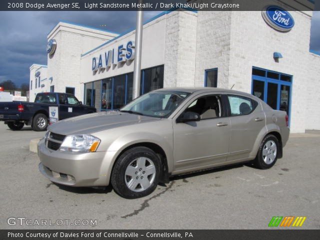 2008 Dodge Avenger SE in Light Sandstone Metallic