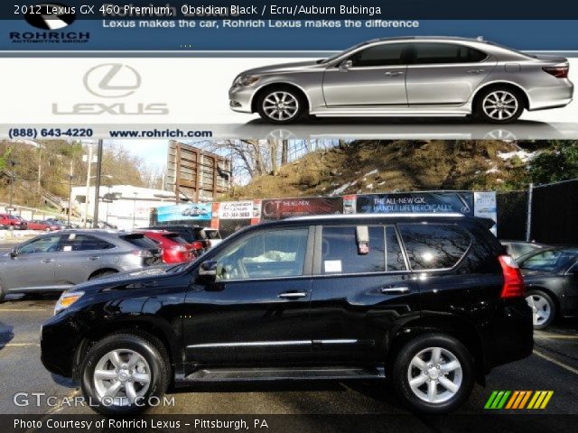 2012 Lexus GX 460 Premium in Obsidian Black