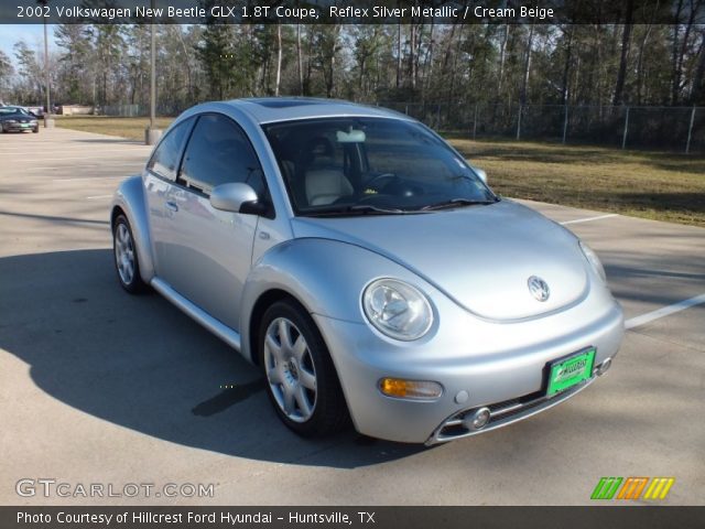 2002 Volkswagen New Beetle GLX 1.8T Coupe in Reflex Silver Metallic