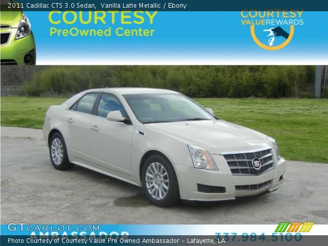 2011 Cadillac CTS 3.0 Sedan in Vanilla Latte Metallic