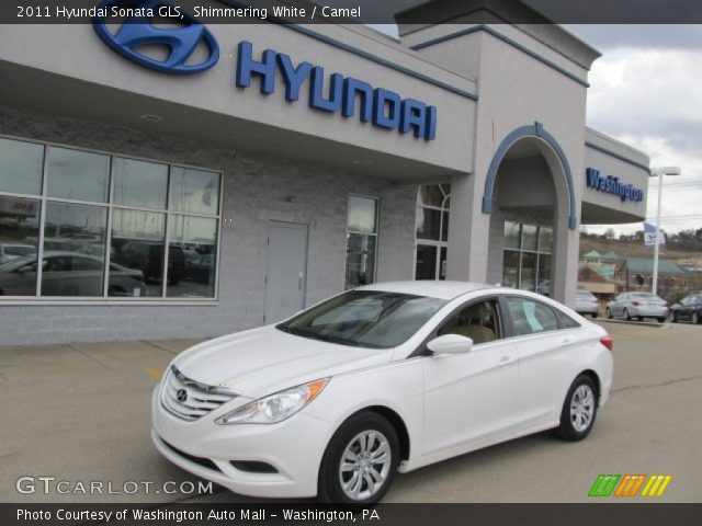 2011 Hyundai Sonata GLS in Shimmering White