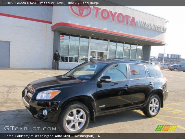 2009 Toyota RAV4 Limited V6 4WD in Black