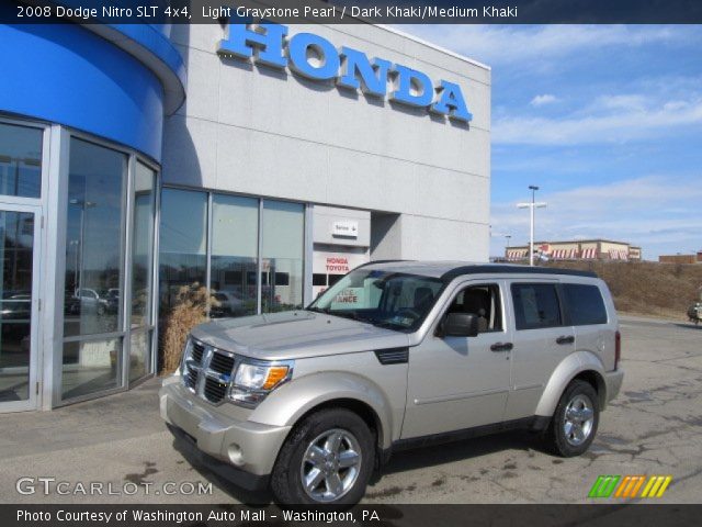 2008 Dodge Nitro SLT 4x4 in Light Graystone Pearl