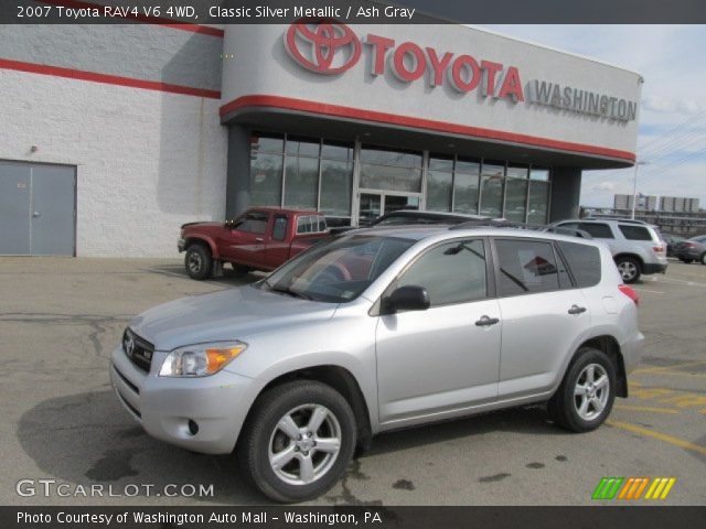 2007 Toyota RAV4 V6 4WD in Classic Silver Metallic