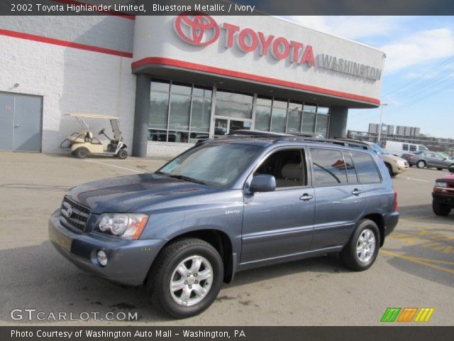 2002 Toyota Highlander Limited in Bluestone Metallic
