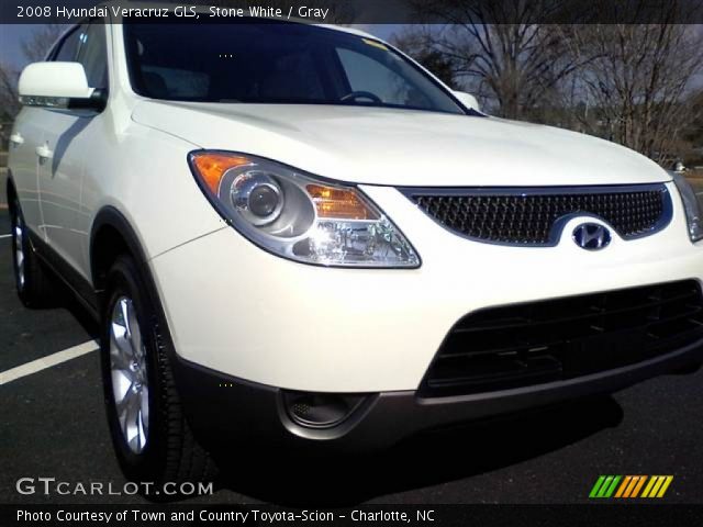 2008 Hyundai Veracruz GLS in Stone White