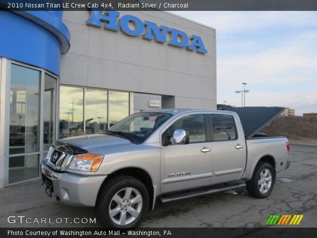 2010 Nissan Titan LE Crew Cab 4x4 in Radiant Silver