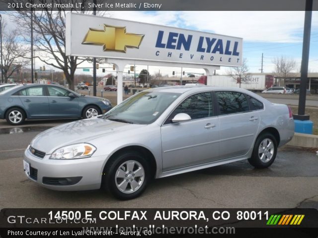 2011 Chevrolet Impala LT in Silver Ice Metallic