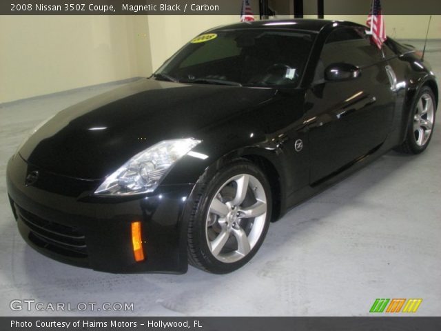 2008 Nissan 350Z Coupe in Magnetic Black