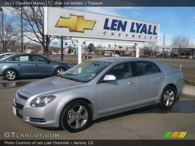 2011 Chevrolet Malibu LT in Silver Ice Metallic