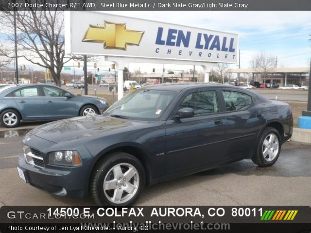 2007 Dodge Charger R/T AWD in Steel Blue Metallic