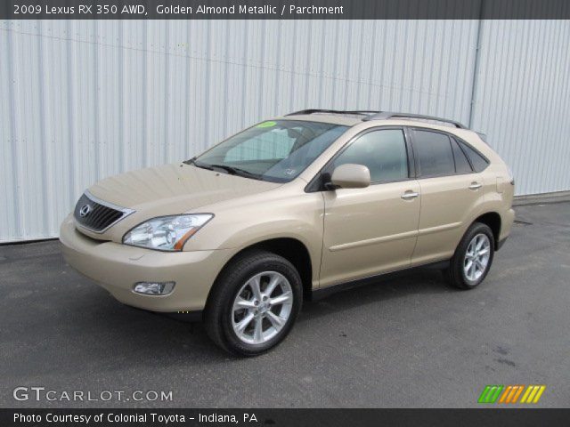 2009 Lexus RX 350 AWD in Golden Almond Metallic