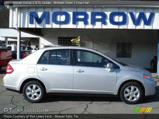 2008 Nissan Versa 1.8 SL Sedan in Brilliant Silver