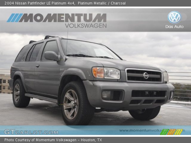 2004 Nissan Pathfinder LE Platinum 4x4 in Platinum Metallic