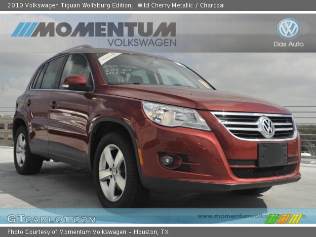 2010 Volkswagen Tiguan Wolfsburg Edition in Wild Cherry Metallic