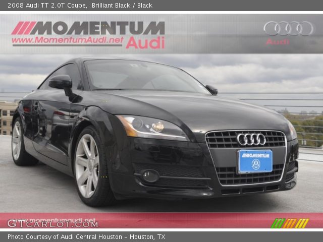 2008 Audi TT 2.0T Coupe in Brilliant Black