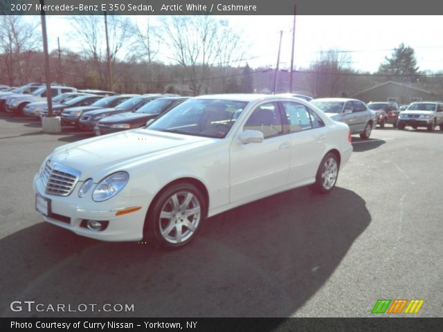 2007 Mercedes-Benz E 350 Sedan in Arctic White