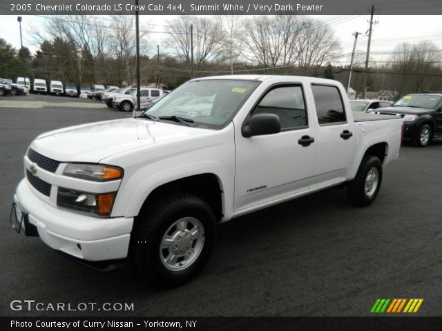 2005 Chevrolet Colorado LS Crew Cab 4x4 in Summit White