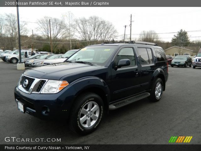 2008 Nissan Pathfinder SE 4x4 in Majestic Blue