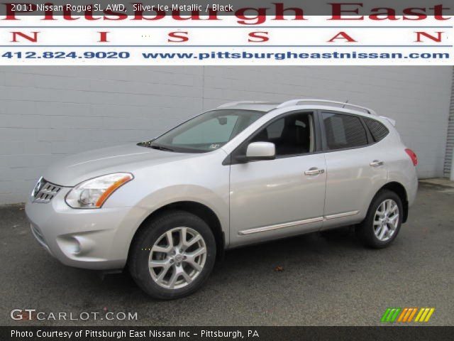 2011 Nissan Rogue SL AWD in Silver Ice Metallic