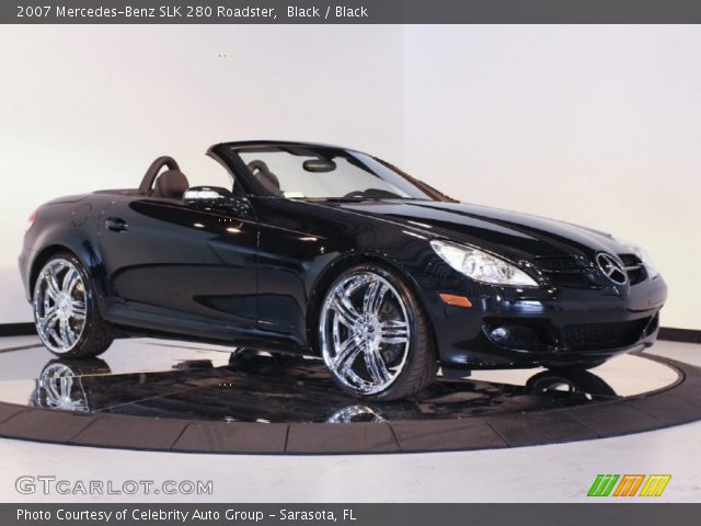 2007 Mercedes-Benz SLK 280 Roadster in Black