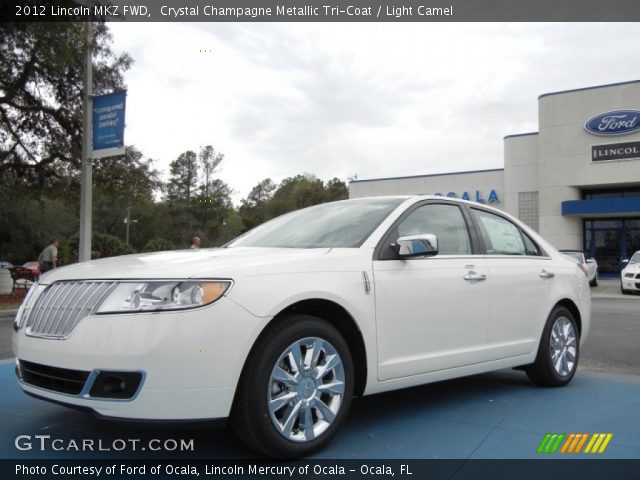 2012 Lincoln MKZ FWD in Crystal Champagne Metallic Tri-Coat