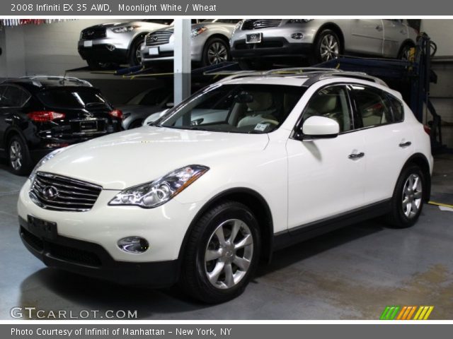 2008 Infiniti EX 35 AWD in Moonlight White