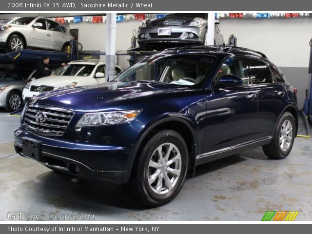 2008 Infiniti FX 35 AWD in Sapphire Metallic