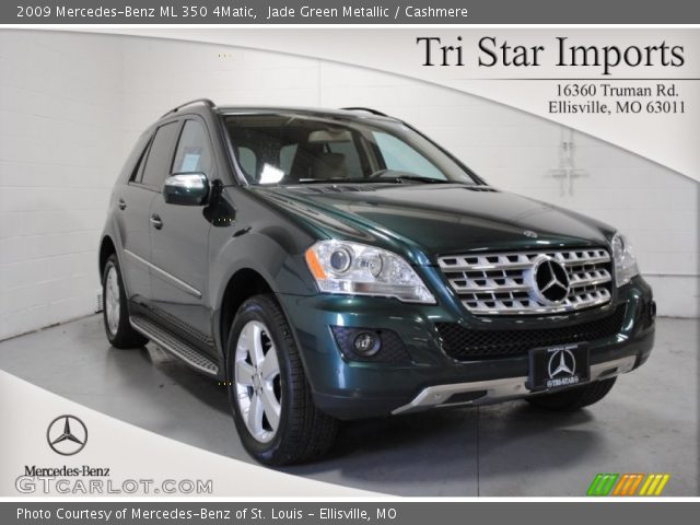 2009 Mercedes-Benz ML 350 4Matic in Jade Green Metallic