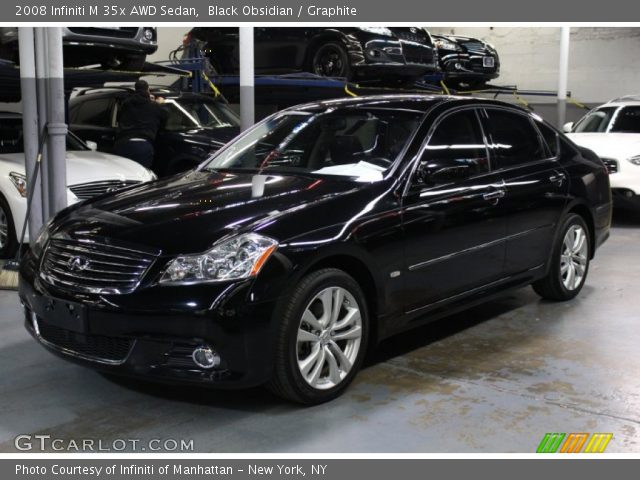 2008 Infiniti M 35x AWD Sedan in Black Obsidian